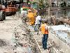 16-06-2006 beton storten voor een werkvloer in de oudewatering winkelcentrum beverwaard.