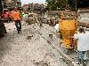 16-06-2006 beton storten voor een werkvloer in de oudewatering winkelcentrum beverwaard.