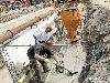 16-06-2006 beton storten voor een werkvloer in de oudewatering winkelcentrum beverwaard.