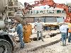 16-06-2006 beton storten voor een werkvloer in de oudewatering winkelcentrum beverwaard.