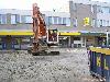 03-04-2006 verbouwing  o/a rioolwerkzaamheden en het weghalen van de luifels winkelcentrum beverwaard.