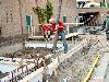 07-06-2006 beton storten keverborgstraat achterkant supermarkt hoogvliet beverwaard.