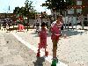 01-07-2006 opzoomerfeest op het schoolplein witte werf bij de haerenstraat beverwaard.
