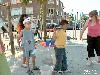 01-07-2006 opzoomerfeest op het schoolplein witte werf bij de haerenstraat beverwaard.