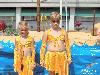 29-07-2006 groep labandera tijdens zomercarnaval centrum rotterdam.