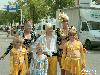 29-07-2006 groep labandera tijdens zomercarnaval centrum rotterdam.