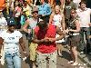 29-07-2006 diverse carnavals groepen en publiek in het centrum van rotterdam