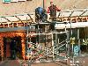 17-10-2006 werkzaamheden aan luifels winkelcentrum beverwaard.