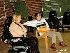 07-11-2006 lekkerfitweek spreekbeurd van twee gehandicapte mensen rk regenboogschool grondvelderf beverwaard.