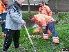 01-12-2006 bloembollen planten op diverse singels begin op de valkenburgsingel door schoolkinderen van de rk regenboog in de beverwaard.