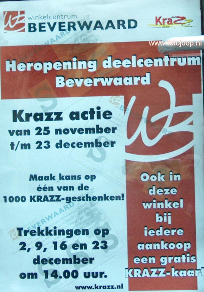 23-12-2006 krazz loten actie winkelcentrum beverwaard.