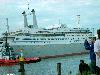 04-08-2008 aankomst ss rotterdam ligplaats katendrecht rotterdam