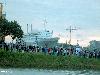 04-08-2008 aankomst ss rotterdam ligplaats katendrecht rotterdam