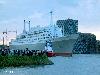 04-08-2008 aankomst ss rotterdam ligplaats katendrecht rotterdam