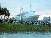 04-08-2008 aankomst ss rotterdam ligplaats katendrecht rotterdam