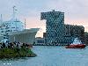 04-08-2008 aankomst ss rotterdam ligplaats katendrecht rotterdam