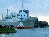 04-08-2008 aankomst ss rotterdam ligplaats katendrecht rotterdam