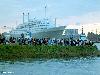 04-08-2008 aankomst ss rotterdam ligplaats katendrecht rotterdam