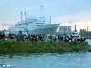 04-08-2008 aankomst ss rotterdam ligplaats katendrecht rotterdam