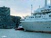 04-08-2008 aankomst ss rotterdam ligplaats katendrecht rotterdam