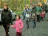 12-11-2007 startsein verkeersslang op de school plein barkentijn in de beverwaard