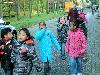 12-11-2007 startsein verkeersslang op de school plein barkentijn in de beverwaard