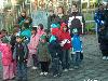 12-11-2007 startsein verkeersslang op de school plein barkentijn in de beverwaard