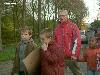 12-11-2007 startsein verkeersslang op de school plein barkentijn in de beverwaard