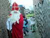 05-12-2007 sinterklaas op bezoek bij de kinderen van de cortenbachsingel die mee hebben gedaan met mensen maken de stad ook in de beverwaard