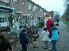 05-12-2007 sinterklaas op bezoek bij de kinderen van de cortenbachsingel die mee hebben gedaan met mensen maken de stad ook in de beverwaard