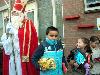 05-12-2007 sinterklaas op bezoek bij de kinderen van de cortenbachsingel die mee hebben gedaan met mensen maken de stad ook in de beverwaard