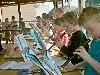  blokfluitles en optreden op de rkregenboogschool aan de grondvelderf te beverwaard.