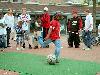 31-05-2008 kick-point een voetbal spel in het winkelcentrum beverwaard