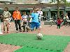 31-05-2008 kick-point een voetbal spel in het winkelcentrum beverwaard