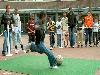 31-05-2008 kick-point een voetbal spel in het winkelcentrum beverwaard