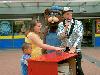 05-07-2008 landenspel +bram de bever in het winkelcentrum beverwaard