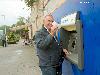 18-07-2008 opening van de nieuwe pinautomaat van de rabo bank in het winkelcentrum beverwaard.