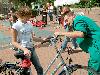  23-08-2008 fiets veilig actie winkel centrum beverwaard 