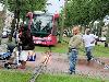 18-07-2009 zomercarnaval?in de beverwaard helaas was er regen en is de optocht ingekort in de beverwaard
