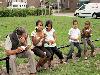 01-08-2010 picnic tropische tuin bewoners eckartstraat/amstenradenhoek/maurickerf beverwaard