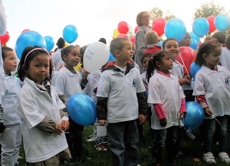 14-09-2011 feest op de barkentijnschool 5jarige bestaan beverwaard