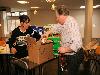 15-12-2012 het uitsorteren van etenswaren en inpakken in dozen van de kerstactie de mensen van de bvb groep hebben alle etenswaren in de dozen gedaan wat nog een heel werk is geweest.