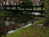 13-10-2013 HOOG WATER IN DE BEVERWAARD DIVERSE SINGELS EN PLASSEN STAAT HET WATER HEEL HOOG