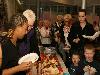 18-12-2013 high tea +kerst stukjes maken in de focus beverwaard