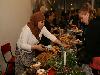 18-12-2013 high tea +kerst stukjes maken in de focus beverwaard