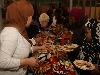 18-12-2013 high tea +kerst stukjes maken in de focus beverwaard