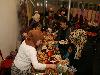 18-12-2013 high tea +kerst stukjes maken in de focus beverwaard