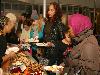 18-12-2013 high tea +kerst stukjes maken in de focus beverwaard