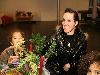 18-12-2013 high tea +kerst stukjes maken in de focus beverwaard