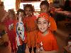 24-04-2015 koningsdag op de rk regenboog konings ontbijt op school grondvelderf beverwaard